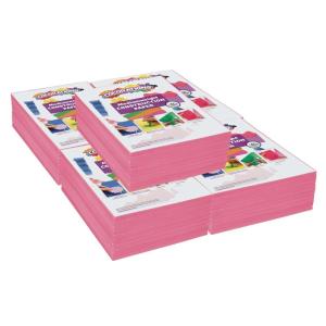 Colorations 9″ x 12″ Mediumweight Construction Paper Pack – 2500 Sheets – White – 78 GSM(Pink)