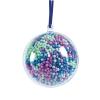 Colorations ORNA Clear Ball Ornaments (Pack of 12)