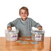 Colorations Fuse Beads, 44,000 Beads,12 Pegboards & Ironing Paper, Fluorescent & Regular, Melty Beads, Iron, Crafts for Kids, Arts & Crafts, Plastic Beads, Fine Motor Activity, Screen-Free