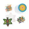 Colorations Fuse Beads, 44,000 Beads,12 Pegboards & Ironing Paper, Fluorescent & Regular, Melty Beads, Iron, Crafts for Kids, Arts & Crafts, Plastic Beads, Fine Motor Activity, Screen-Free