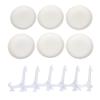 Colorations Decorate Your Own Ceramic Plates – Set of 12